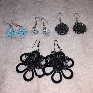 Floral Paparazzi earrings